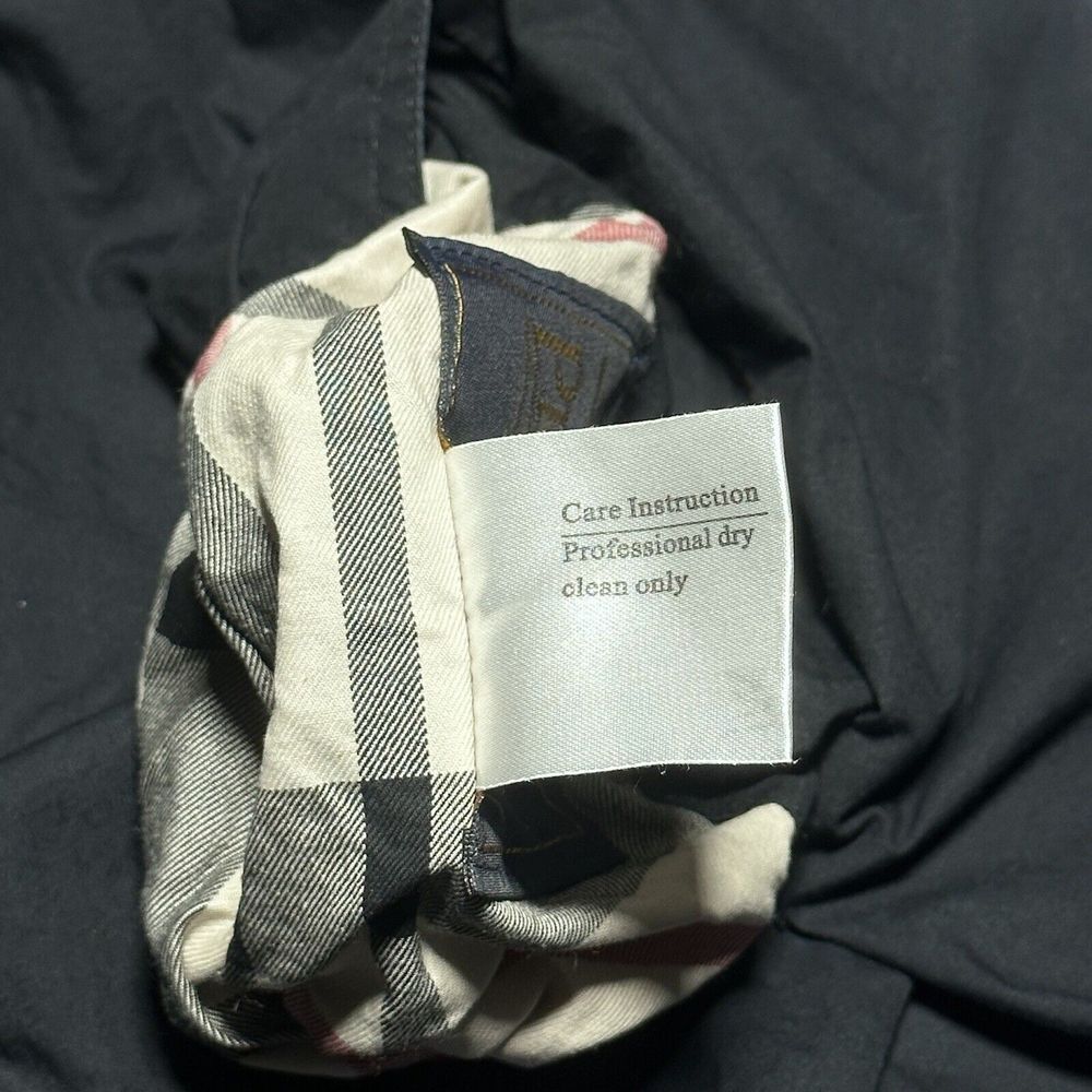 Pendleton Reversible Plaid Check & Black‎ Long Button Jacket Women's Size M/L - Picture 9 of 13